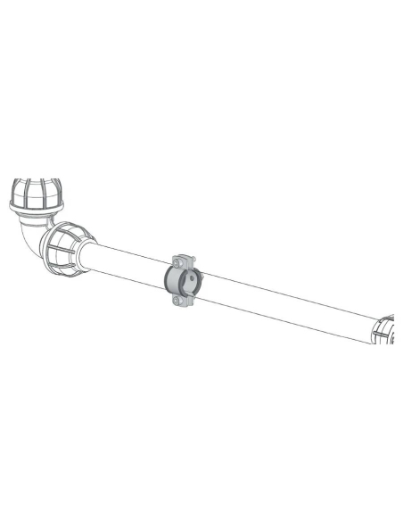 Steel fixing Clamp for 50mm tube Sicomat | ADAJUSA | price