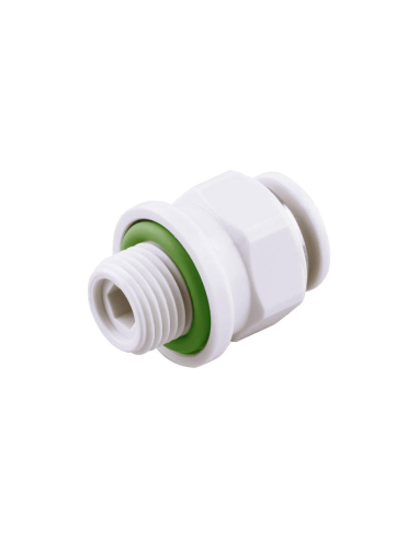 Straight fitting 1/8 6mm tube for food and drinking water use Series 53000 FOOD - Aignep