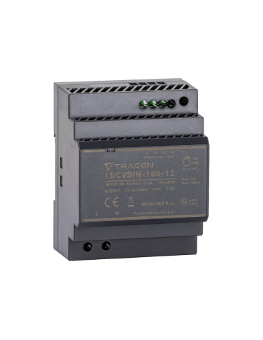 Power supply 12Vdc 7.1A 85W DIN rail