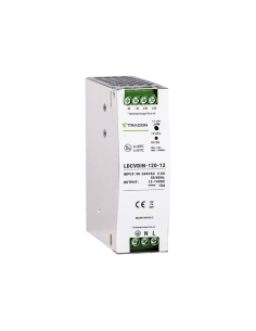 Fuente alimentación carril DIN 24Vcc 120W Tracon | Adajusa