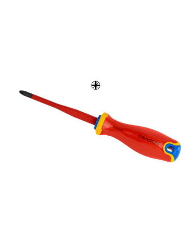 Pozidriv Screwdriver PZ2x100mm VDE 1000V insulation