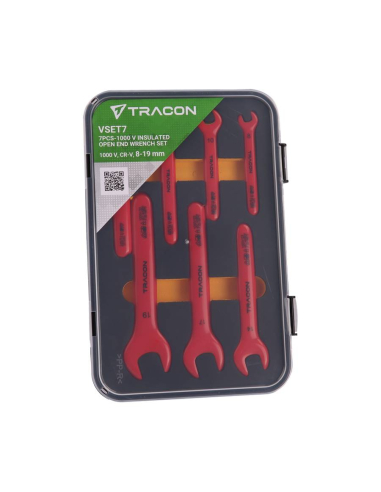 Set 7 llaves fijas VDE 1000V Tracon| ADAJUSA