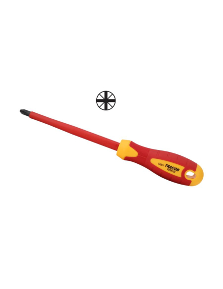 Destornillador PZ3x150mm VDE 1000V Tracon | ADAJUSA