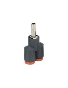 Intermediate Y fitting tube 10 with adapter 10 technopolymer - Metal Work | ADAJUSA