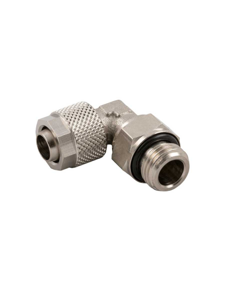 M5 male adjustable elbow fitting 6/4 tube Series 1000 - Aignep | ADAJUSA