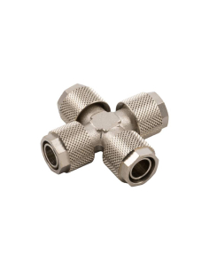 Intermediate cross fitting for 6/4 tube, 1000 series - Aignep | ADAJUSA