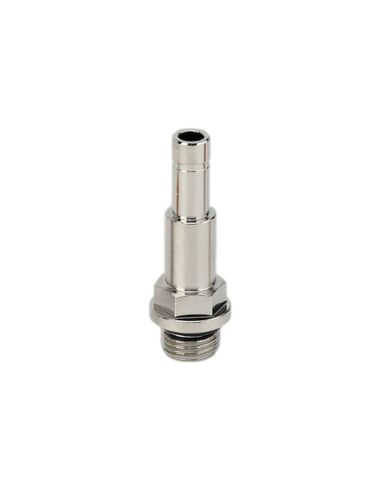 1/4 cylindrical male extended automatic adapter for 10 mm tube - Metal Work