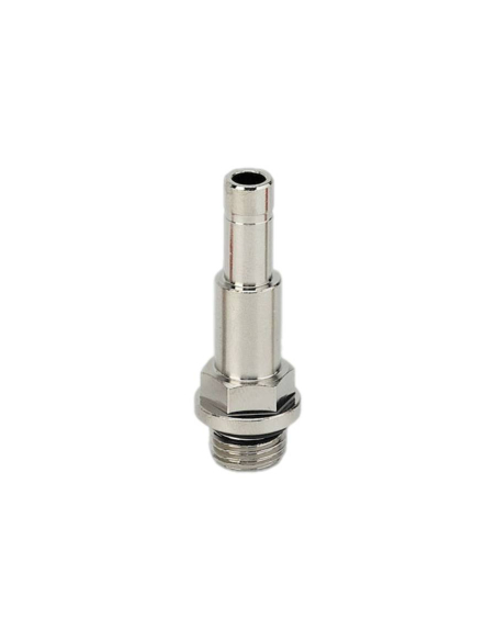 1/4 cylindrical male extended automatic adapter for 10 mm tube - Metal Work | ADAJUSA