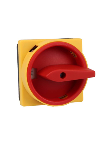 4 pole cam switch 20A ON-OFF yellow-red