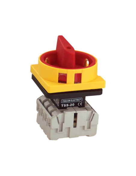 3 pole 20A ON-OFF yellow-red Switch disconnector TSS-20/3 | ADAJUSA | price