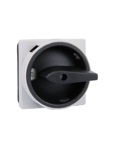 Cam switch 4 poles 25A ON-OFF grey-black