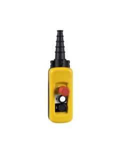 Pendant control station emergency stop and 2 Harmony push buttons XAC SCHNEIDER | ADAJUSA | price