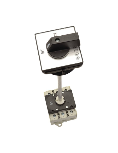 4 pole 40A ON-OFF Switch disconnector cabinet bottom handle TS-40/4K ...