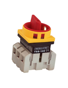 Interruptor seccionador 4 polos 32A amarillo-rojo Tracon | ADAJUSA 2