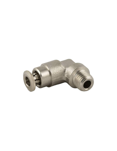 Male L conical fitting M6X0.75 tube 6mm for lubrication and greasing Series 58000 High pressure - Aignep