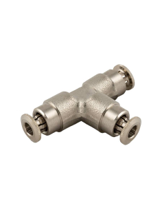 Racor T intermedio tubo 6mm para lubricación y engrase Serie 58000 Alta presión - Aignep|adajusa