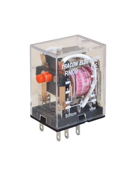 Relay 2 contacts 12Vac 3A RM09-12AC | ADAJUSA | price