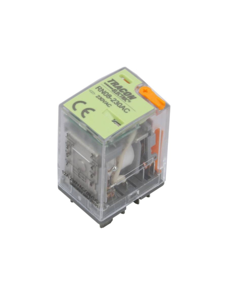 Miniature relay 2 contacts 24Vac 12A RN08-24AC | ADAJUSA | price