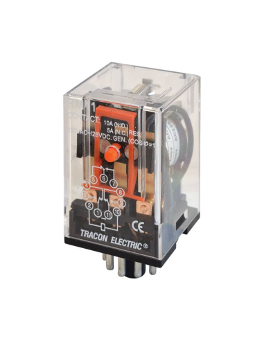 Power relay 230Vac 3 contacts 3A