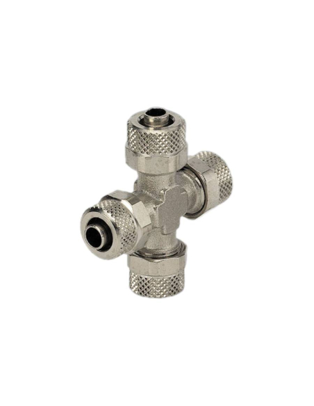 Intermediate cross fitting tube 10/8 Series C - Metal Work | ADAJUSA