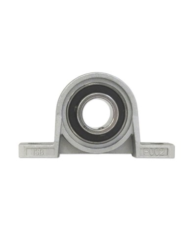 Aluminum support with steel bearing 12mm shaft UP001 - ISB