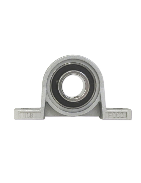 Soporte en aluminio con rodamiento en acero eje 20mm UP004 - ISB|adajusa