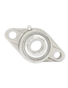 Soporte ovalado con rodamiento INOX eje 20mm UFL004 - ISB|adajusa