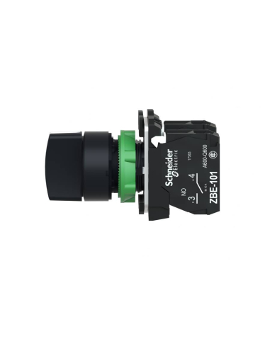 3 position selector na + na short lever XB5 SCHNEIDER | ADAJUSA | price