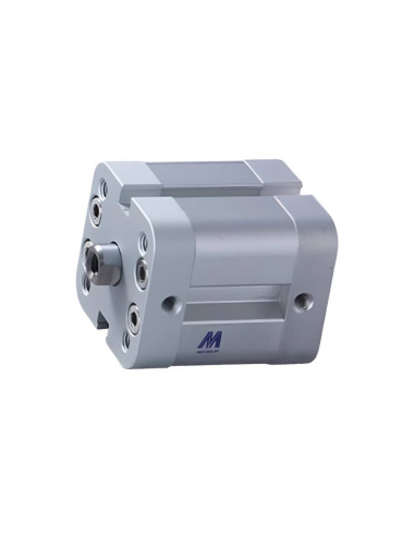 Compact pneumatic cylinder 50x10mm double acting female rod ISO 21287 - Mindman