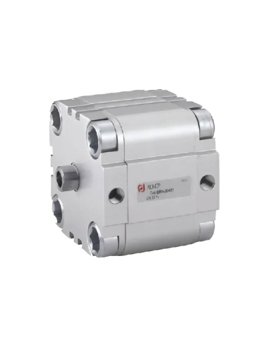 Compact pneumatic cylinder 63x50mm double acting female rod UNITOP - Aignep