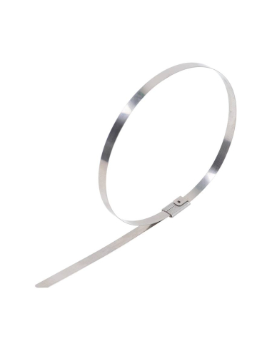 Metal cable ties 290x4.6 stainless steel - bag of 100 units