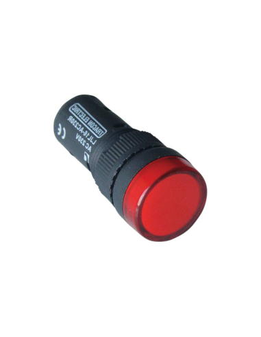 Piloto multiled color rojo 24 Vac/dc 16mm
