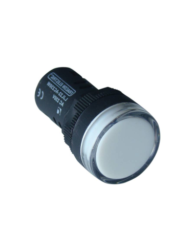 Pilot multiled white color 400 V 16mm