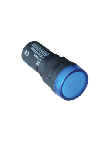 Pilot multiled blue color 12 Vac/dc 16mm