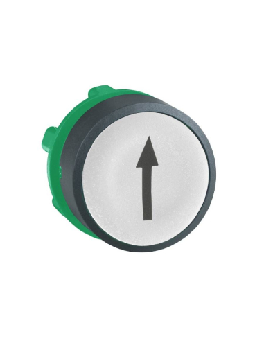 White push button head (inscription "↑") Harmony XB5 - SCHNEIDER