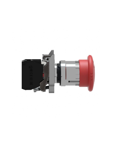 Pulsador parada de emergencia 40mm 1 NC Schneider | Adajusa