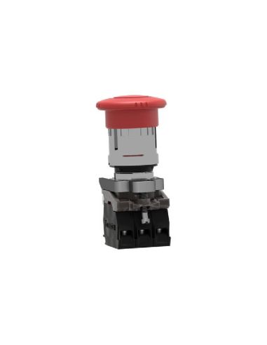 Pulsador parada de emergencia diámetro 40 2NC + 1NO (pulsar-girar) - SCHNEIDER|ADAJUSA