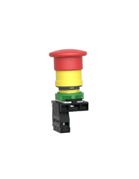 Emergency stop push button red mushroom Ø40 push-pull XB5 SCHNEIDER | ADAJUSA | price