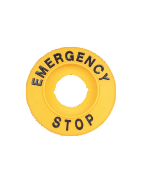 Carátula de emergencia diámetro 60 | Adajusa