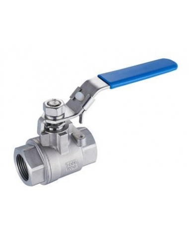 1/4 female 2-way lever cut-off valve - ADAJUSA