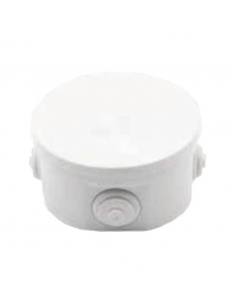 Caja de plástico Ø70x40mm conos