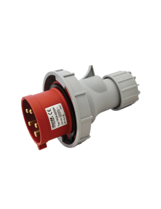 Clavija de enchufe CEE 32A 3P+N+T IP-67 TICS-0252H | Adajusa