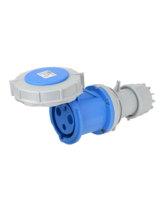 Clavija de enchufe hembra CEE 63A 2P+T IP-67 TICS-233H | Adajusa