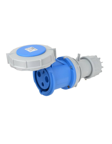 Plug industrial female CEE 63A 2 Pole TICS-233| ADAJUSA : price