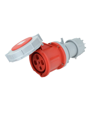 Plug industrial CEE 63A 3 Pole female CEE 63A TICS-234| ADAJUSA : price