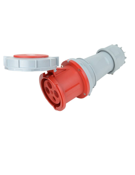 Plug industrial female CEE 125A 3 Pole TICS-244| ADAJUSA : price