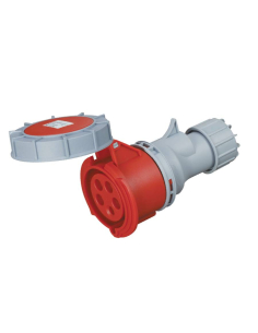 Clavija de enchufe hembra CEE 16A 3P+N+T IP-67 TICS-2152H | Adajusa