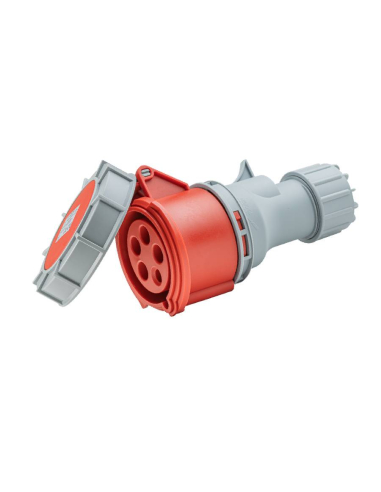 Plug industrial female CEE 32A 3 Pole neutral ground TICS-2252H| ADAJUSA : price