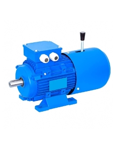 Motor trifásico 0,25Kw 0,33CV con freno 1500 rpm Brida B34 Patas| Adajusa