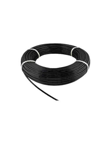 Pneumatic tube flexible polyurethane PU98 2x4 black 25m Metal Work: ADAJUSA : price